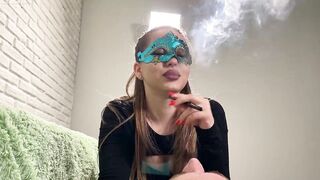 I bathed the slave's face with my saliva! I like to spit in his mouth Fuul