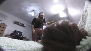 I love to beat my slave! I will flog him and spit in his face. Ha ha ha