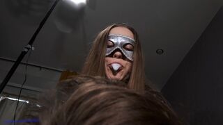 2-PARTY Pov Spitting I spit in your face and mouth loser hee hee hee ))