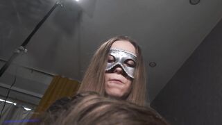 2-PARTY Pov Spitting I spit in your face and mouth loser hee hee hee ))