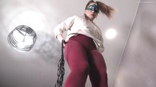 Princess Spitting Trampling Spanking Humiliate a slave