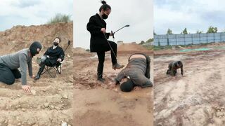 辣姐 户外 泥地 训练 人形犬(good)