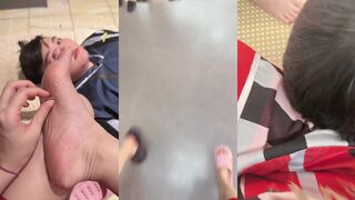 牙乖乖 裸足舔脚训练