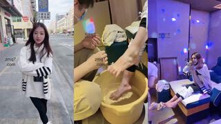 米琦 路人 素人 美脚  诱惑  开发  足疗店  洗脚