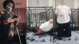 百变小妈 调教狗又小又丑