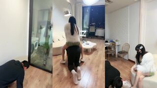 伊晨 绿帽 老公 嘴叼byt求虐