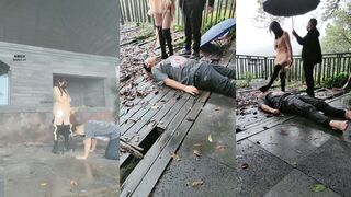 伊晨  双S-雨天 户外 遛狗