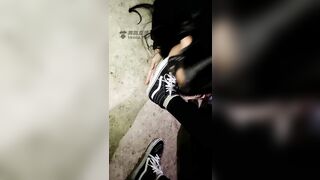 深夜河边与两个新的素人