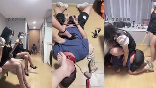 楠熙 TJ：双S 调教脚奴 踩踏 深喉 踢裆