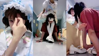 奶味小仙女 女同学来玩啦