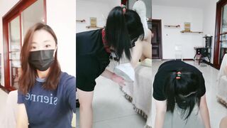 凌儿  调教母畜  #耳光