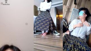 【哈宝S调女M】蛋黄的长裙 什么的小白