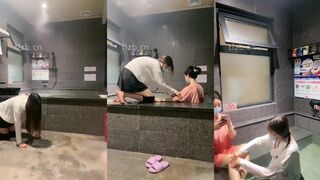 小雅 温泉 调教 #母女奴