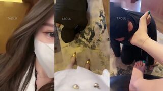 安主-吃卫生巾的丝袜奴