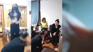 香香小公主 带打牌闺蜜到家里调狗 翻车