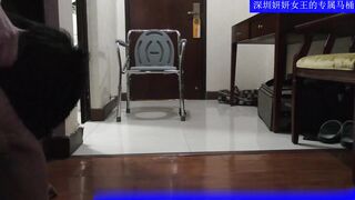 小刚系列-妍妍女主喂小刚吃翔