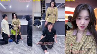 麋鹿银儿  #银儿  #耳光