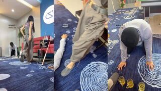 安徽情侣 情侣主 台球 馆公开处刑 绿帽奴