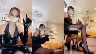 #茹雪 双S 坐脸 窒息