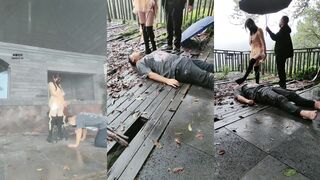 伊晨  双S-雨天户外遛狗