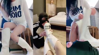 妮蔻 白靴  肉丝  玩虐