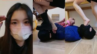 #奶味茶茶【奶味茶茶】第二次_极限_深喉_棉袜_裸足_插嘴_插吐