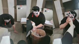 彤S 开发 小胖 全体重踩踏