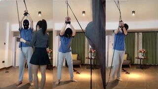 #宝爷 宝爷 踢裆 贱货疼得乱叫