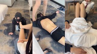 #咏慈_#玩物_萝莉_领带_校服的_丝足_榨精_坐脸_口舌_咬住_释放_享受被咬榨的快乐