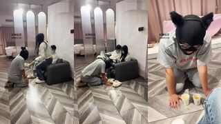 舔脏鞋裸足 混合圣水