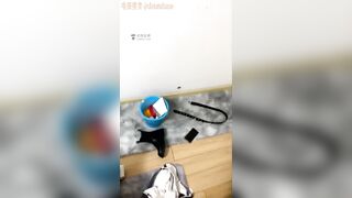 #西怡【西怡_】户外_小美女_睡衣_靴子_抓小偷，把小偷教训变成家奴