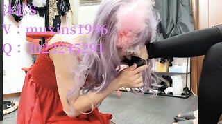 #沐蕊 #夫妻主 夫妻主玩骚母狗