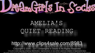 Amelias Quiet Reading - (Full HD 1080p Version)  Dreamgirls in Socks