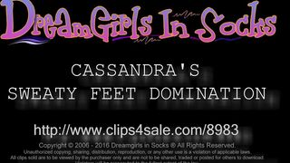[DreamgirlsInSocks] Cassandra - Cassandra's Sweaty Feet Domination