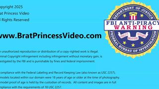 Brat Princess 2 - Misty - Smell My Ass While I Jerk it 4K