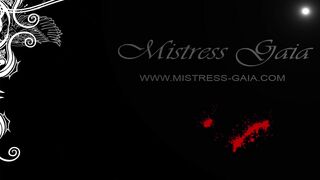 0404_Mis Gaia - TIGHT LEATHER PANT - Italian Femdom