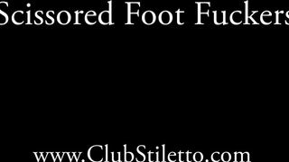 CS - PrincessSkylar&DominaRuby ScissoredFootFuckers