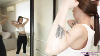 ALISA and DORI - Good bitch for cleaning our sweat
