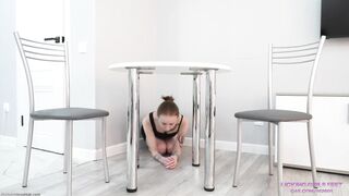 DORI and JENNY - Sweaty feet and socks after a run for our ex-friend